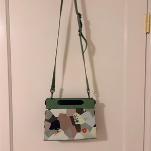 Min Mon Bug and Camo Crossbody Bag